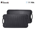 cast iron bbq grill pan camping cookware